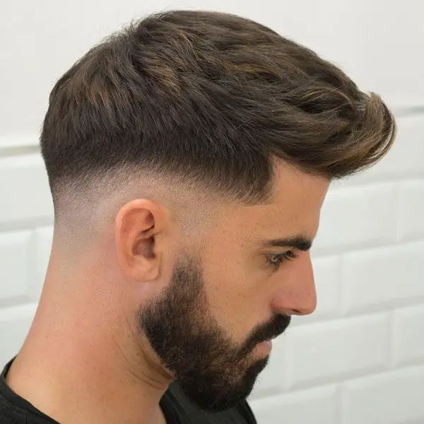 Mid Taper With Skin Fade