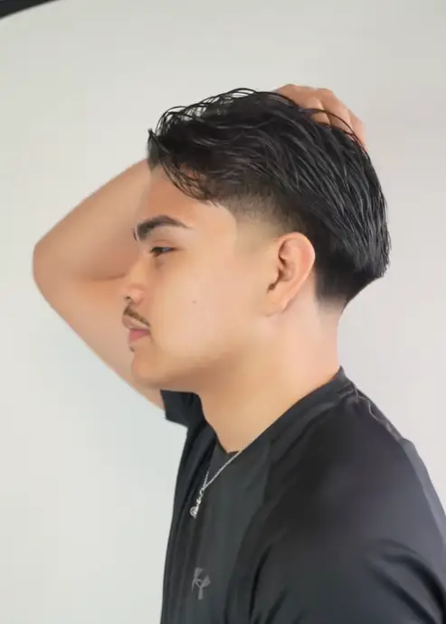 With Slick Back