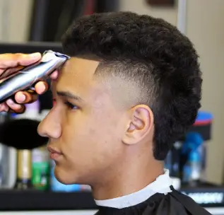 High Taper Burst Fade