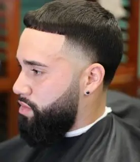 With Beard Haircut