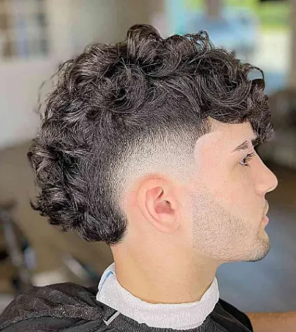 With Curly Hair
