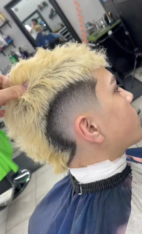 With Blonde Hair