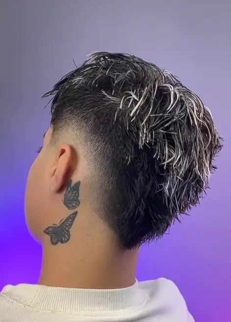 with highlights