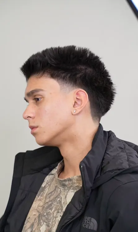 with Buzz Cut