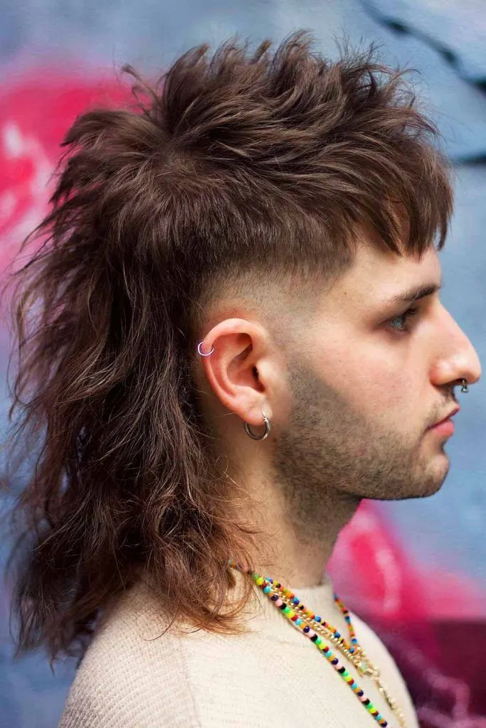 Long Fade Mullet