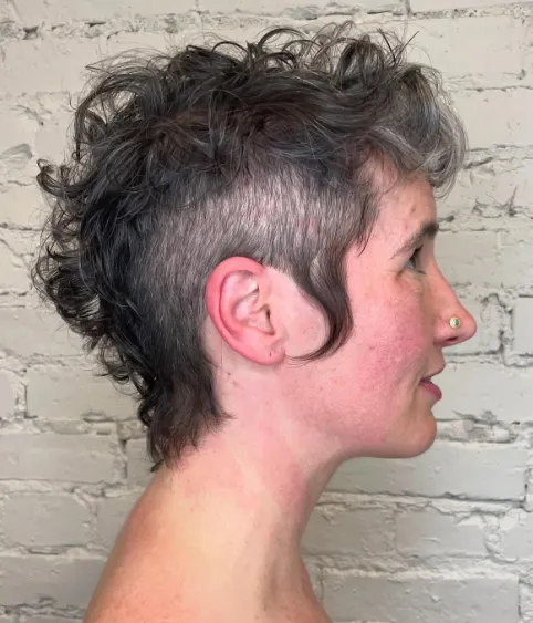 Asymmetrical Mullet
