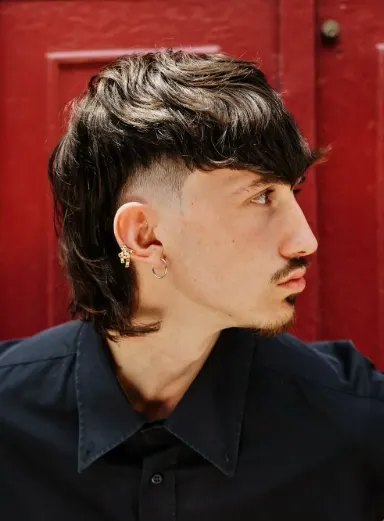 mullet with fade