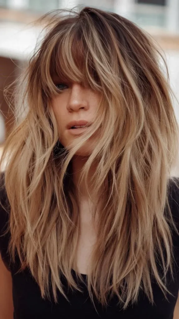 Boho Chic Wolf Haircut