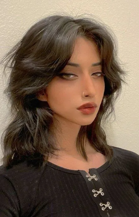 Wolf Haircut with Textured Ends